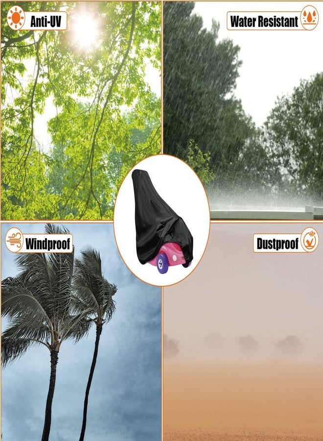 Loenel Push Car Cover for Step 2 Push Toy Cars, Waterproof Ride-On Toy Car Cover Outdoor-35"L×20"W×16.5"H - Image 4